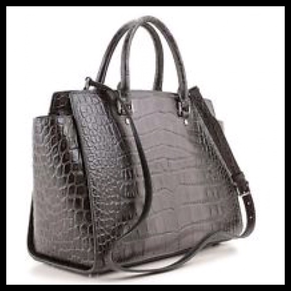 NWOT Michael Kors Large Selma Embossed Leather Bag - Picture 4 of 8